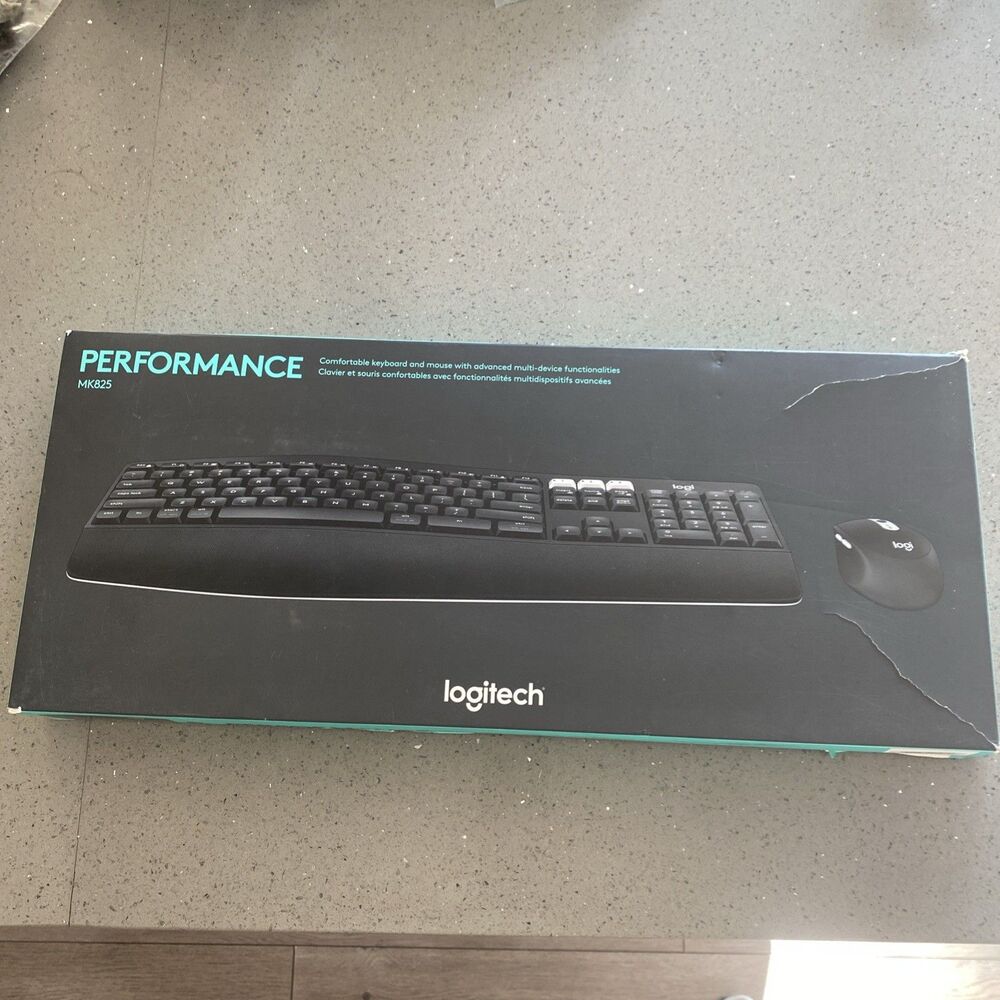 Logitech MK825 Performance Wireless Keyboard (K850) and Mouse (M585) Combo